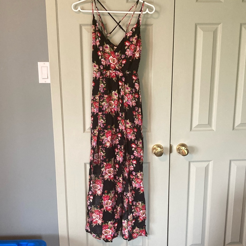 ❤️ Robe longue fleurie